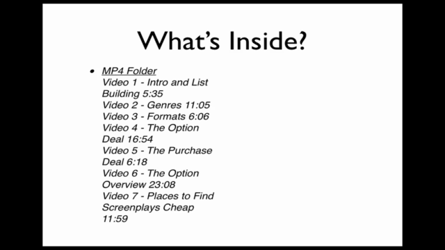 The Producers Guide to Screenplay Options and Purchases – Screenshot 2