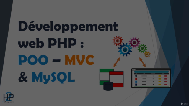Développement Web PHP : POO, MySQL, architecture MVC, CRUD - Screenshot_01
