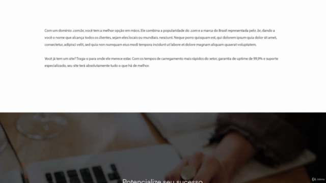 Como Criar um Site Incrível de Página Única – Screenshot 2