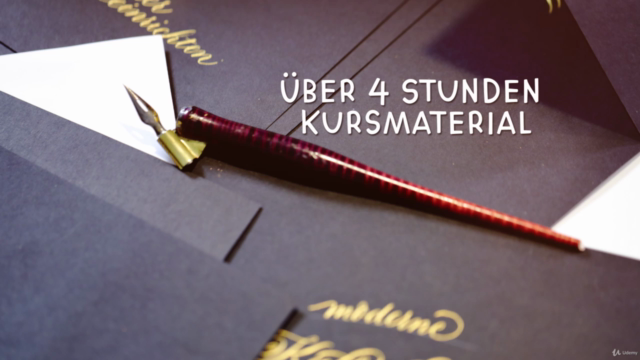 Moderne Kalligraphie mit der Spitzfeder – Screenshot 1