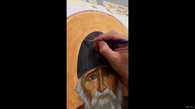 Άγιος Παΐσιος, βυζαντινή σχεδίαση και ζωγραφική. - Screenshot_04