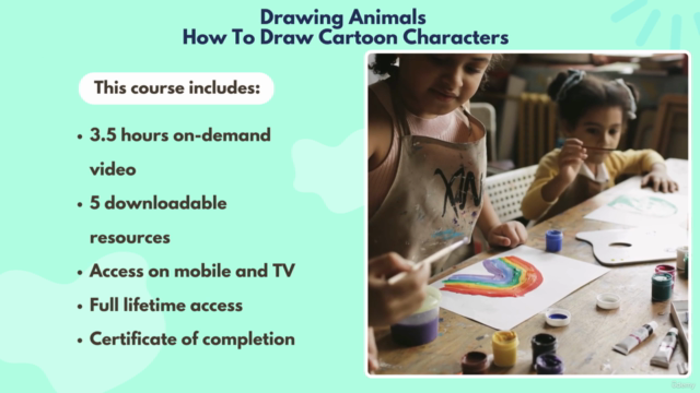 Drawing Animals - How To Draw Cartoon Characters Easy Way – Screenshot 2