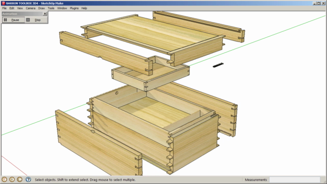 SketchUp for Woodworkers: bring your designs to life in 3D – Screenshot 2