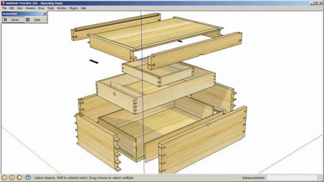 SketchUp for Woodworkers: bring your designs to life in 3D – Screenshot 3