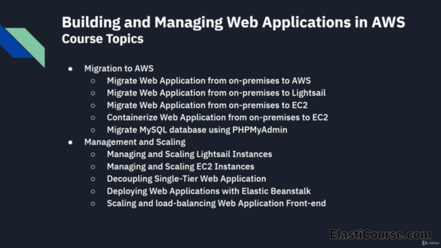 Building and Managing Web Applications in AWS – Screenshot 2