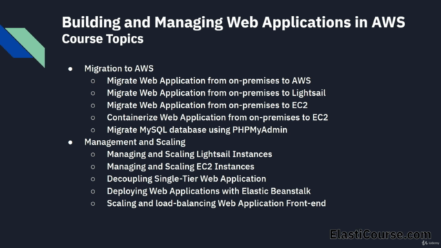 Building and Managing Web Applications in AWS – Screenshot 3