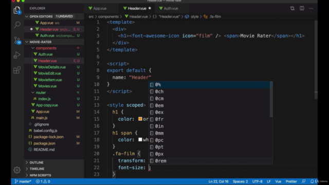 Vue & Django Full Stack: web app, backend API – Screenshot 2