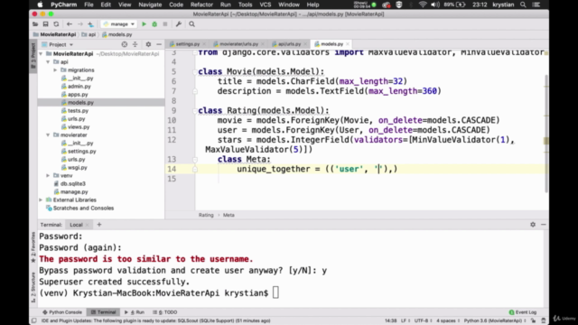 Vue & Django Full Stack: web app, backend API – Screenshot 3