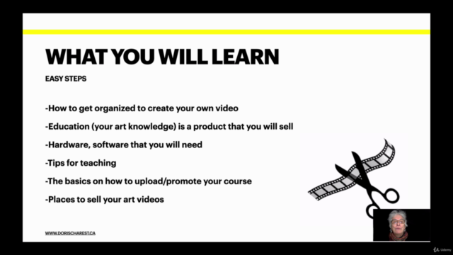 Teaching art classes online – Screenshot 3