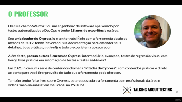 Cypress, do Zero à Nuvem – Screenshot 1