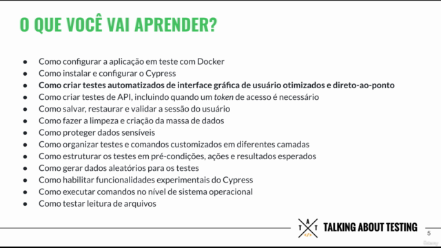 Testes automatizados com Cypress (intermediário) – Screenshot 3