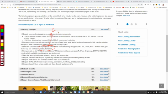 CCNP SECURITY - CORE SCOR-350-701 – Screenshot 1