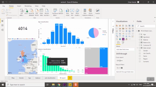 Microsoft Power BI in Arabic مايكروسوف بور بي أي – Screenshot 4