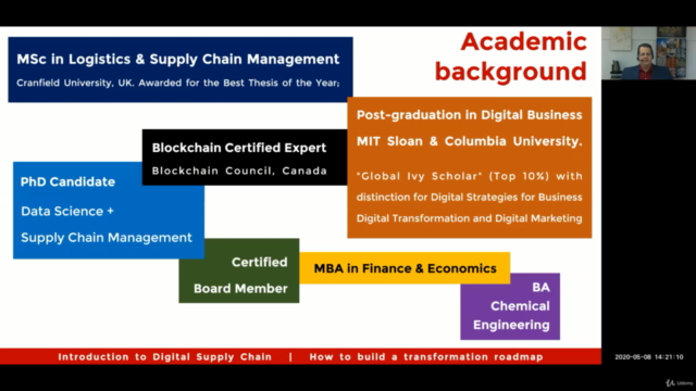 Introduction to the Digital Supply Chain (11h) – Screenshot 1