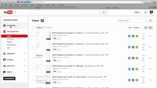 Swift in Arabic سويفت باللغة العربية - برمجة تطبيقات ايفون – Screenshot 3