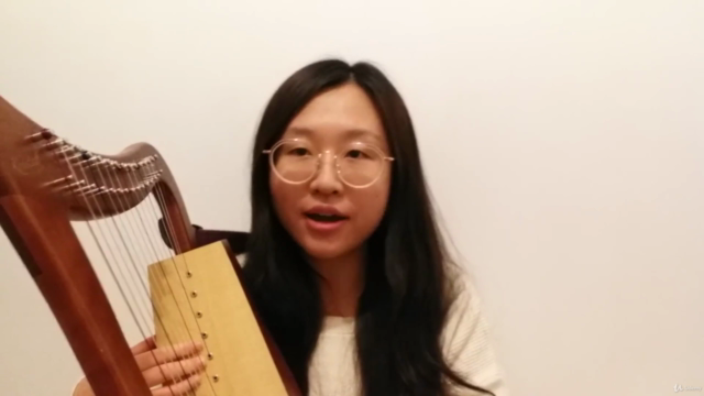 Harp Lessons For Beginners - start with 15 strings baby harp – Screenshot 4