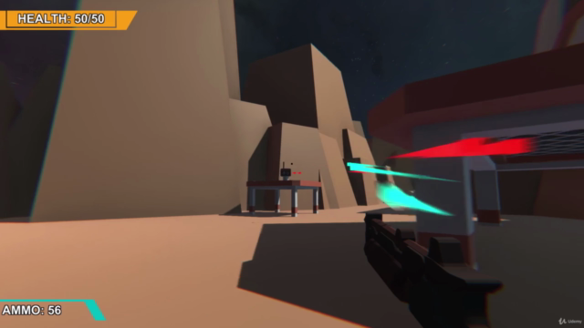 Learn To Create A First Person Shooter With Unity & C# - Screenshot_01