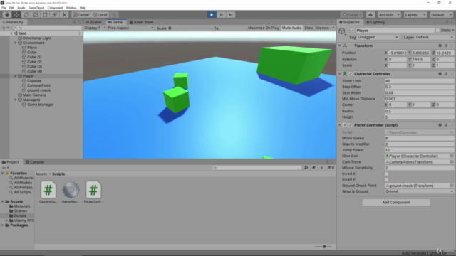 Learn To Create A First Person Shooter With Unity & C# - Screenshot_02