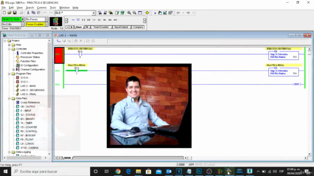 PLC desde CERO - RsLogix 500 – Screenshot 3