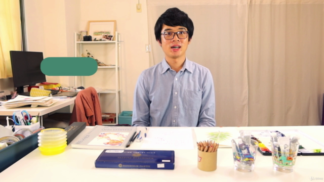 Wuwu老師的植物系水彩課ep1.蕨 – Screenshot 1