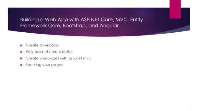 Building a Web App with ASP.NET Core, MVC, and EF – Screenshot 2