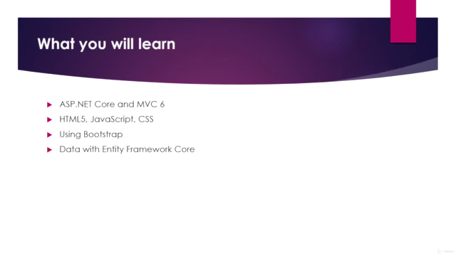 Building a Web App with ASP.NET Core, MVC, and EF – Screenshot 3