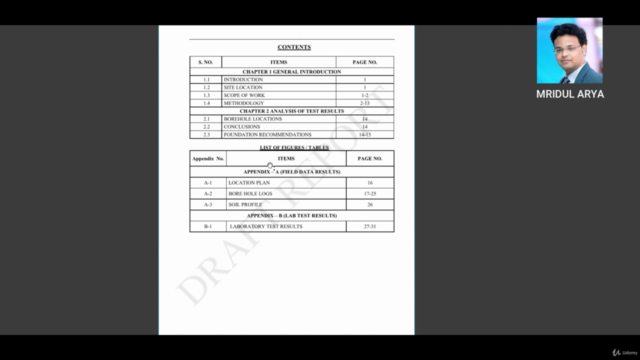 Civil Engineering Practical Internship - Soil Report Study – Screenshot 3