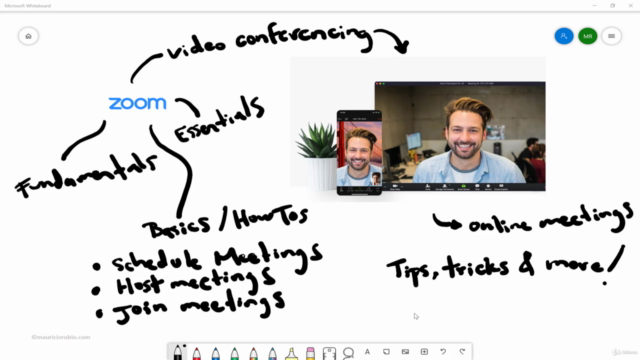 Zoom: Curso Rápido de Zoom | Video conferencias con Zoom – Screenshot 1