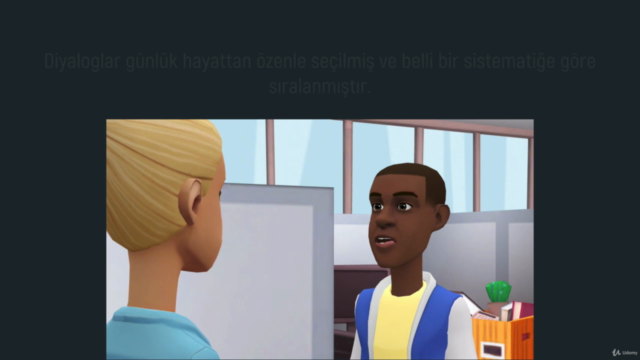 İngilizce Kursu – Animasyon ve Diyaloglarla Gerçek İngilizce – Screenshot 1