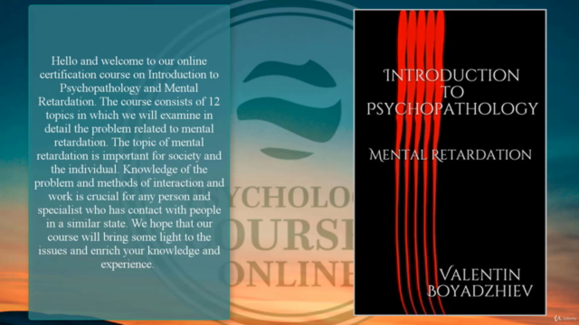 Introduction to Psychopathology – Mental Retardation – Screenshot 1