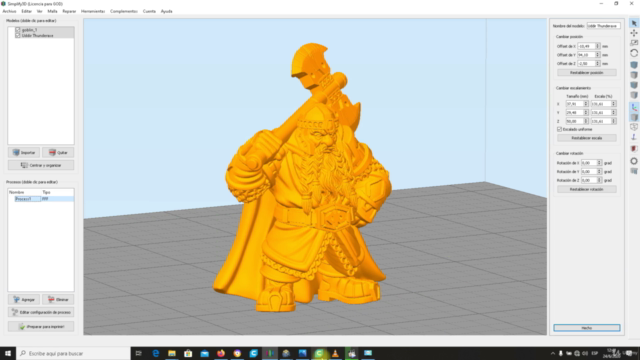Impresión 3d : Domina Simplify 3d y Ultimaker Cura. – Screenshot 1