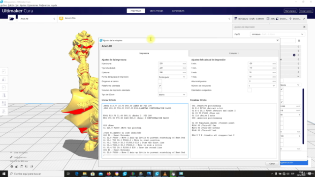 Impresión 3d : Domina Simplify 3d y Ultimaker Cura. – Screenshot 3