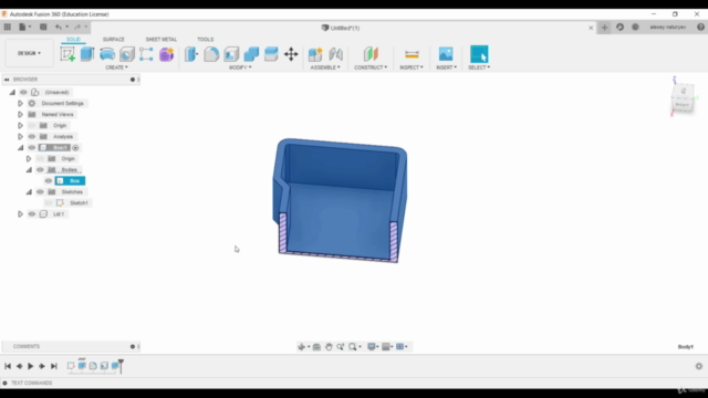 Fusion 360, Master Sketches, Components & Rendering – Screenshot 2