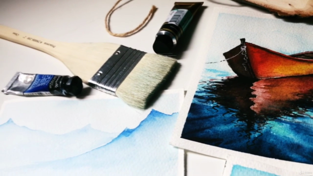 Watercolor masterclass - A complete guide to paint Seascapes – Screenshot 3
