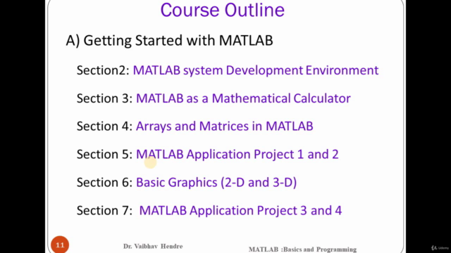 MATLAB -Basics and Programming – Screenshot 3