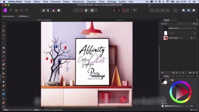 AFFINITY Photo | Initiation - Outils + Créations graphique – Screenshot 3