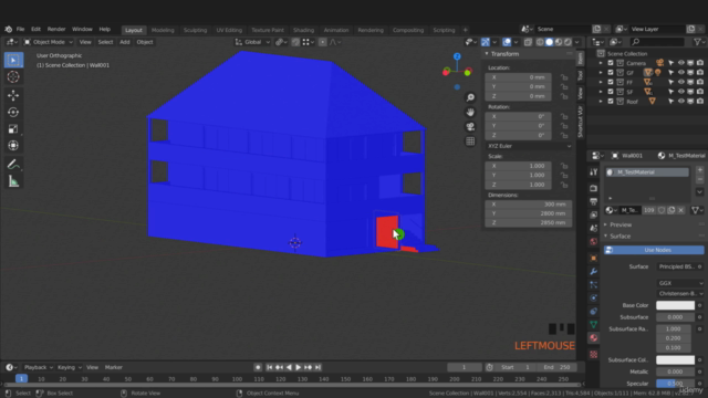 Architectural CAD & 3D Rendering – FreeCAD & Blender – Screenshot 4