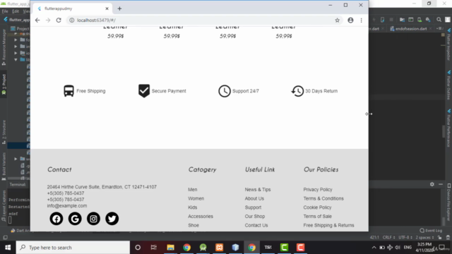 learn flutter web development frontend-backend – Screenshot 3