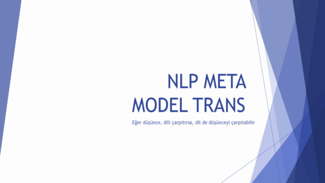 NLP Meta Model Trans ve İkna – Screenshot 1