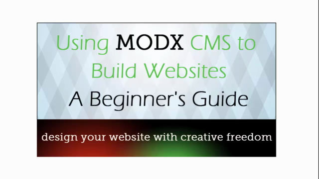 Using MODX CMS to Build Websites: A Beginner's Guide – Screenshot 1