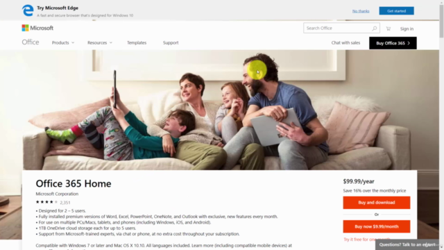 MS Office 365 For Beginners: Fast Track Training – Screenshot 4