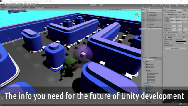 Unity DOTS Fundamentals - Making a full game with ECS – Screenshot 3