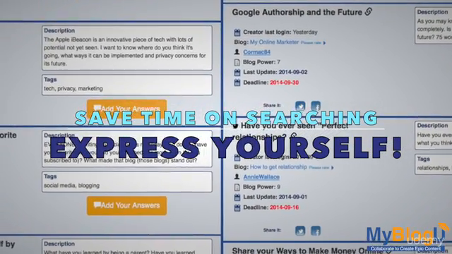 Content marketing & influence building w/ MyBlogU – Screenshot 4