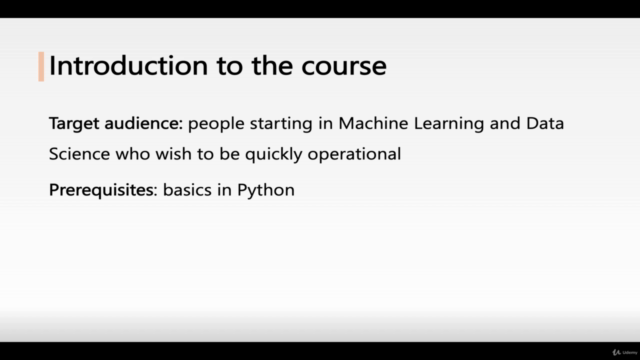 Achieve your first Machine Learning project in Python in 2h – Screenshot 2