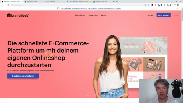 Professionellen Webshop erstellen - E-Commerce kostenfrei – Screenshot 2