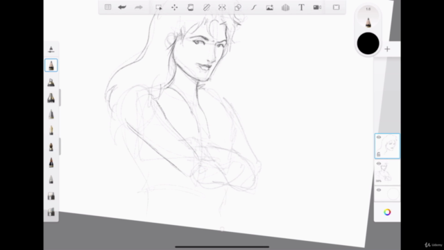SKETCHBOOK sur IPAD: Le cours complet – Screenshot 1