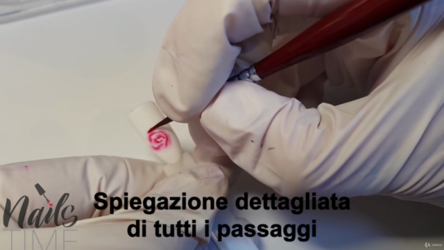 Nail Art - La tecnica dell'acquerello di Elena Mufazzalova – Screenshot 2