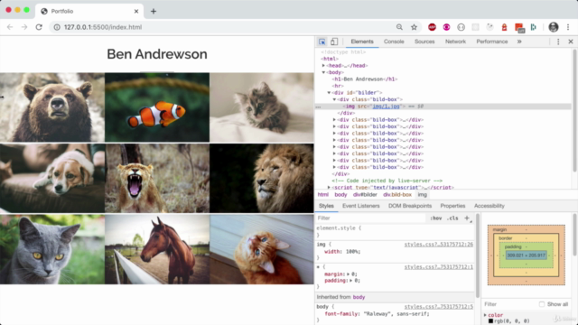 HTML & CSS - Erstelle eigene Webseiten [2024] – Screenshot 1