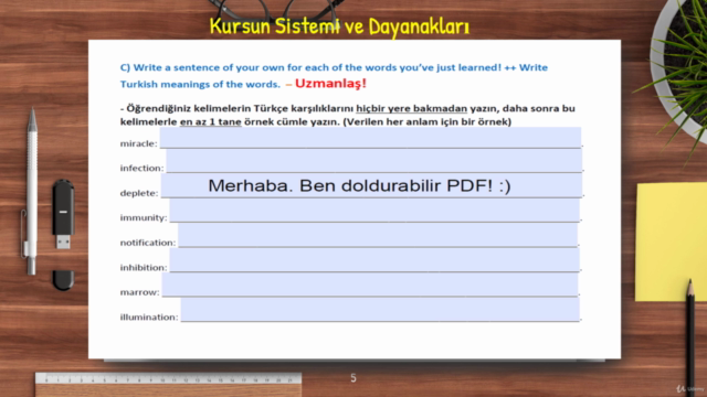 İngilizce-Kalıcı Kelime Öğrenme Kursu (6500+Kelime 55+ Saat) – Screenshot 2