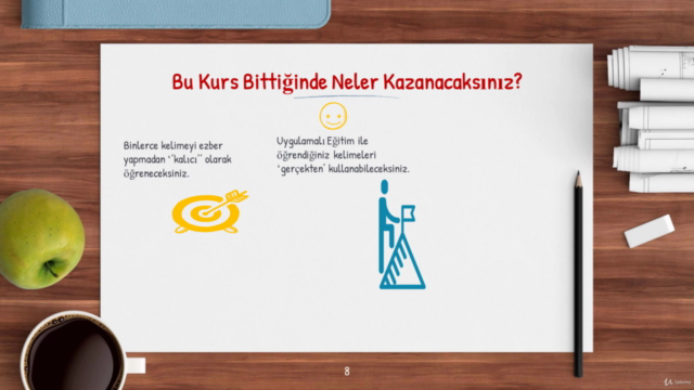 İngilizce-Kalıcı Kelime Öğrenme Kursu (6500+Kelime 55+ Saat) – Screenshot 4